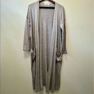 CJLA Grey Sweater Duster Sz. S